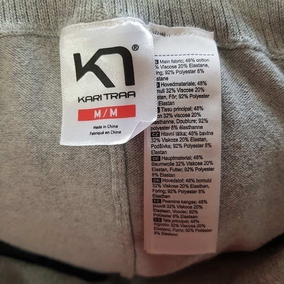 Kari Traa Drawstring Soft Sweatpants Joggers With Pockets - Picture 11 of 14